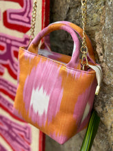 Load image into Gallery viewer, Silk Ikat Crossbody Handbag