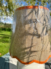 Load image into Gallery viewer, 31cm Scallop Lampshade Orange