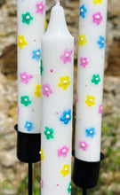 Load image into Gallery viewer, Hand Painted Tiny Flower Candles