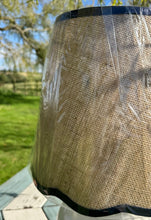 Load image into Gallery viewer, 31cm Scallop Lampshade Navy