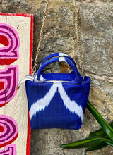 Load image into Gallery viewer, Silk Ikat Crossbody Handbag