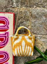 Load image into Gallery viewer, Silk Ikat Crossbody Handbag