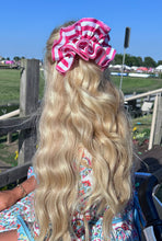 Load image into Gallery viewer, Limited Edition Frilly Pink & White Scrunchie