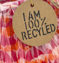 Load image into Gallery viewer, 26cm Pleated Red & Orange Sari Pleated Lampshade