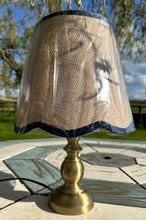 Load image into Gallery viewer, 27cm Scallop Lampshade Navy