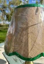 Load image into Gallery viewer, 27cm Scallop Lampshade Green