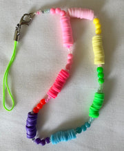 Load image into Gallery viewer, Phone Charm Rainbow Discs & Beads
