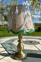 Load image into Gallery viewer, 21cm Scallop Lampshade Green