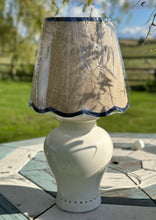 Load image into Gallery viewer, 31cm Scallop Lampshade Navy