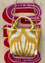 Load image into Gallery viewer, Silk Ikat Crossbody Handbag
