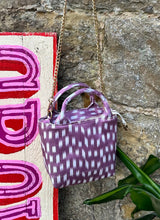 Load image into Gallery viewer, Silk Ikat Crossbody Handbag