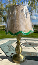 Load image into Gallery viewer, 21cm Scallop Lampshade Green