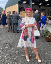 Load image into Gallery viewer, Satin Scrunchie Headband - Hot Pink