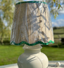 Load image into Gallery viewer, 31cm Scallop Lampshade Green