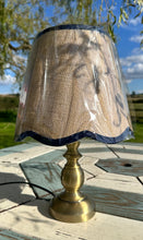 Load image into Gallery viewer, 27cm Scallop Lampshade Navy