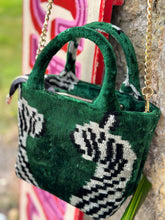 Load image into Gallery viewer, Silk Ikat Crossbody Handbag