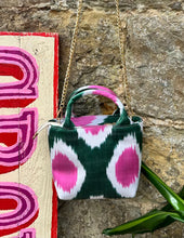 Load image into Gallery viewer, Silk Ikat Crossbody Handbag