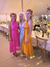 Load image into Gallery viewer, Satin Scrunchie Headband - Hot Pink