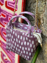 Load image into Gallery viewer, Silk Ikat Crossbody Handbag