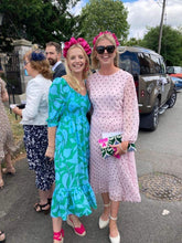 Load image into Gallery viewer, Satin Scrunchie Headband - Hot Pink