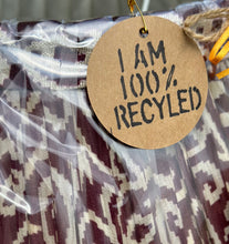 Load image into Gallery viewer, 46cm Pleated Burgundy Sari Lampshade, 100% Recycled