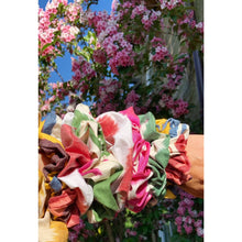 Load image into Gallery viewer, Large Golden Ikat Scrunchie