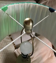 Load image into Gallery viewer, 46cm Ombré Pleated Lampshade - Green & Blue Ombré