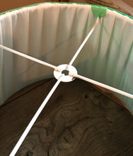 Load image into Gallery viewer, 46cm Ombré Pleated Lampshade - Green & Blue Ombré