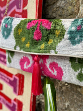 Load image into Gallery viewer, Velvet Ikat Clutch Bag
