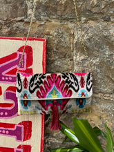 Load image into Gallery viewer, Velvet Ikat Clutch Bag
