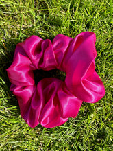 Load image into Gallery viewer, Super Satin Scrunchy - Hot Pink
