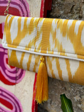 Load image into Gallery viewer, Silk Ikat Clutch Bag
