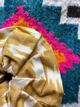 Load image into Gallery viewer, Super Wide Golden Cotton Scrunchie
