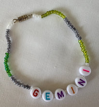 Load image into Gallery viewer, GEMINI ♊️ Beaded Bracelet
