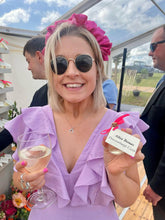 Load image into Gallery viewer, Satin Scrunchie Headband - Hot Pink
