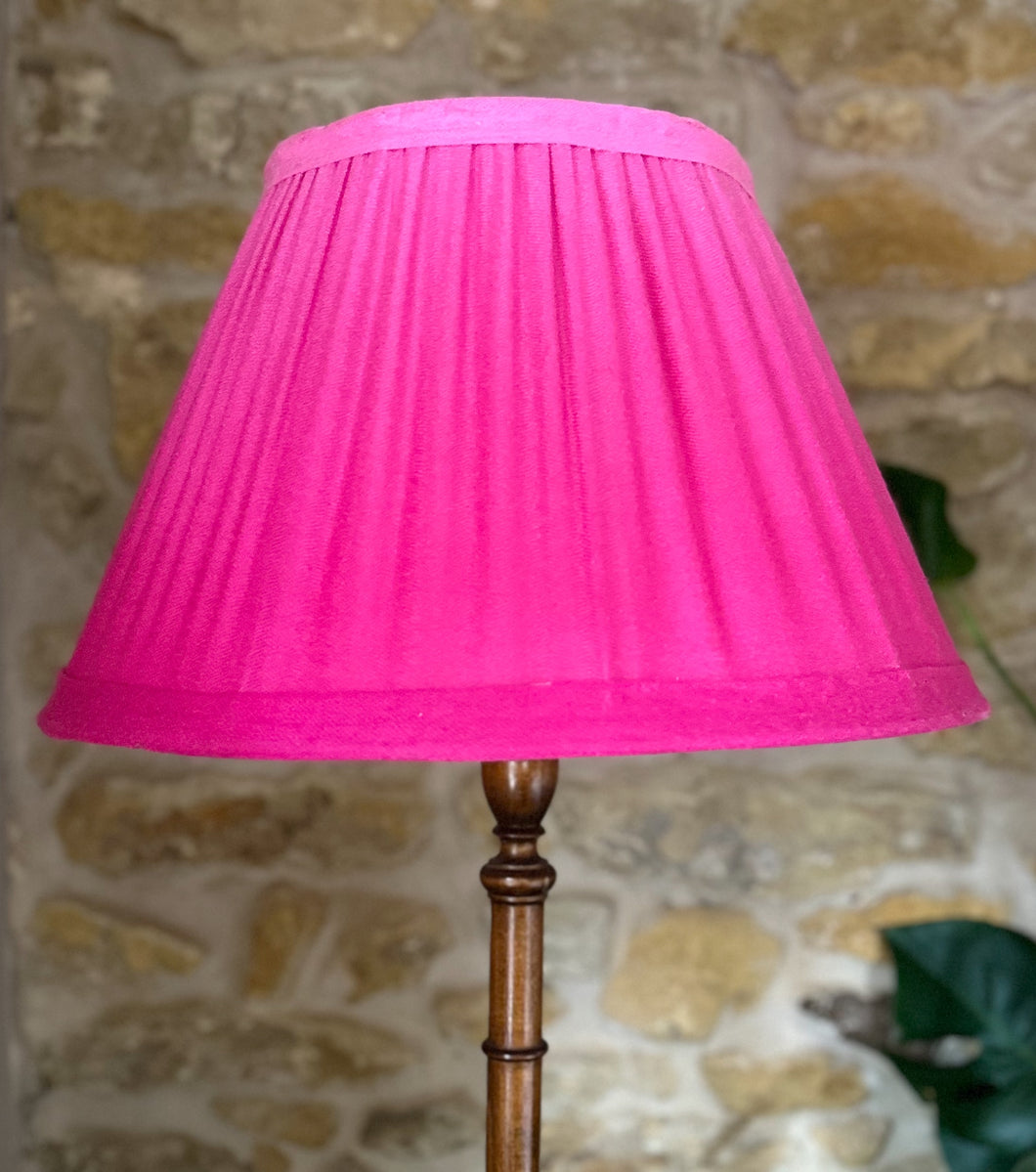 51cm Ombré Pleated Pink Pashmina Lampshade