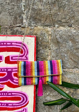 Load image into Gallery viewer, Velvet Ikat Clutch Bag
