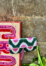 Load image into Gallery viewer, Silk Ikat Clutch Bag
