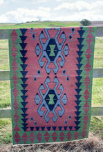 Load image into Gallery viewer, Kilim Rug - Handwoven 154cm x 84cm
