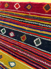 Load image into Gallery viewer, Extra Large Kilim Rug - Handwoven 314cm x 184cm
