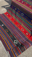 Load and play video in Gallery viewer, Extra Large Kilim Rug - Handwoven 300cm x 180cm
