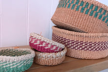 Load image into Gallery viewer, Turquoise Unique &amp; Handy Fine- Weave Basket
