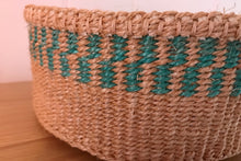 Load image into Gallery viewer, Turquoise Unique &amp; Handy Fine- Weave Basket
